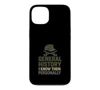 Historien Militaire Recherche sur Le Champ de Bataille Stratégie de Guerre Nerd Coque pour iPhone 13