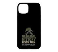 Historien Militaire Recherche sur Le Champ de Bataille Stratégie de Guerre Nerd Coque pour iPhone 15 Plus