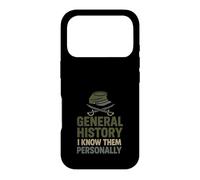 Historien Militaire Recherche sur Le Champ de Bataille Stratégie de Guerre Nerd Coque pour iPhone 17 Pro