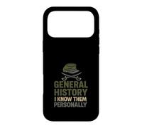 Historien Militaire Recherche sur Le Champ de Bataille Stratégie de Guerre Nerd Coque pour iPhone 17 Pro Max