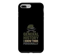 Historien Militaire Recherche sur Le Champ de Bataille Stratégie de Guerre Nerd Coque pour iPhone 7 Plus/8 Plus