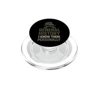 Historien Militaire Recherche sur Le Champ de Bataille Stratégie de Guerre Nerd PopSockets PopGrip pour MagSafe