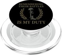 Historien militaire Recherche sur le champ de bataille Stratégie de guerre Nerd PopSockets PopGrip pour MagSafe