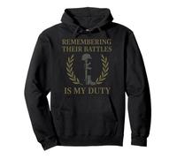 Historien militaire Recherche sur le champ de bataille Stratégie de guerre Nerd Sweat à Capuche