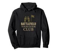 Historien militaire Recherche sur le champ de bataille Stratégie de guerre Nerd Sweat à Capuche