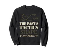 Historien militaire Recherche sur le champ de bataille Stratégie de guerre Nerd Sweatshirt