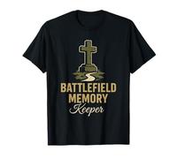 Historien militaire Recherche sur le champ de bataille Stratégie de guerre Nerd T-Shirt
