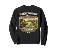 Historique Columbia River Oregon Pacific Northwest Sweatshirt