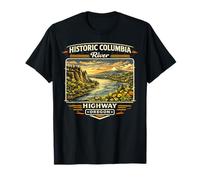 Historique Columbia River Oregon Pacific Northwest T-Shirt