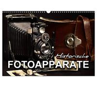 Historische Fotoapparate (Wandkalender 2026 DIN A3 quer), CALVENDO Monatskalender: Nostalgische Bilder alter Fotoapparate erzählen die Geschichte der Fotografie aus früheren Epochen.