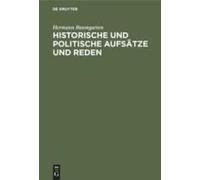 Historische Und Politische Aufsätze Und Reden