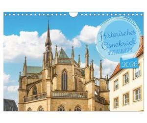Historisches Osnabrück - Basse-Saxe, calendrier mural 2026 DIN A4 paysaxe, calendrier mensuel CALVENDO