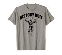 History Buff Abraham Lincoln Body Builder Meme 4 Juillet T-Shirt