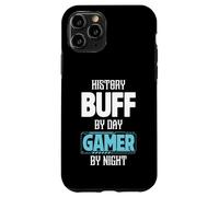 History Buff by Day Gamer by Night Costume pour historiens Coque pour iPhone 11 Pro