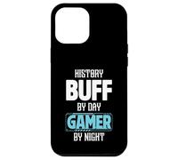History Buff by Day Gamer by Night Costume pour historiens Coque pour iPhone 12 Pro Max