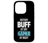 History Buff by Day Gamer by Night Costume pour historiens Coque pour iPhone 14 Pro