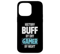 History Buff by Day Gamer by Night Costume pour historiens Coque pour iPhone 14 Pro Max