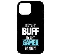 History Buff by Day Gamer by Night Costume pour historiens Coque pour iPhone 16 Pro Max