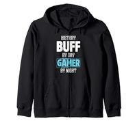 History Buff by Day Gamer by Night Costume pour historiens Sweat à Capuche