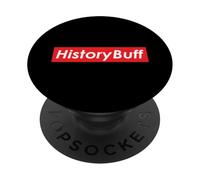History Buff for History Teachers Ancient World Historians PopSockets PopGrip Adhésif