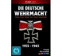 DIE DEUTSCHE WEHRMACHT 1935-1945 - HISTORY FILMS 5 DVD NEUF