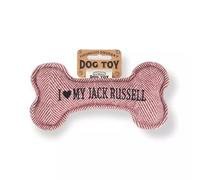 History & Heraldry Jouet couineur pour chien (I my Jack Russel)