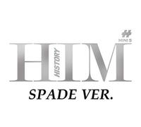HISTORY - [HIM] 5th Mini Album SPADE Ver. CD+Photo Booklet+1p Photo Card K-POP Sealed