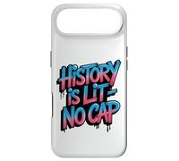 History is Lit No Cap - Histoire Amusante des Enseignants et des élèves Coque pour iPhone Air