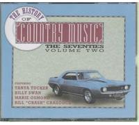 HISTORY OF COUNTRY MUSIC: THE SEVENTIES VOL.2 - VARIOUS CD UK BMG 1993 36 TRACK DOUBLE (KNEWCD722)