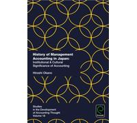 History Of Management Accounting In Japan