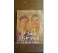 History of Private Life: From Pagan Rome to Byzantium