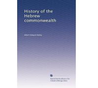 History of the Hebrew commonwealth
