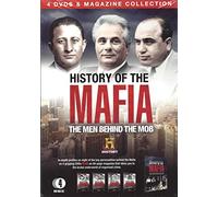 History of The Mafia - The Men Behind The Mob - 4 DVD's & Magazine Collection