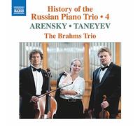 The Brahms Trio – History of the Russian Piano Trio, Vol. 4 – CD – NAXOS