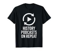History Podcast Listener Empire Collapse Audio Fan Cadeau T-Shirt