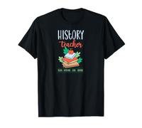 History Teacher Teach Motivate Love Inspire School Devise T-Shirt