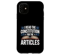 History Teachers Read The Constitution Coque pour iPhone 11