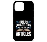 History Teachers Read The Constitution Coque pour iPhone 16 Pro Max