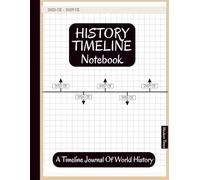 History Timeline Notebook: From Prehistory to the Future | A Book of Centuries for Lifelong Learning | 6000 BCE/BC to 2060 CE/AD