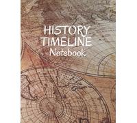 History Timeline Notebook: Your Lifelong Companion for Exploring the Past | From Prehistory to the Present | 6000 BCE/BC to 2060 CE/AD.