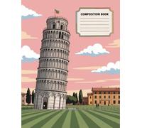 History Tourist Attraction Composition Book: 120 Pages Notebook, with Pastelcartoon Cover Design, designed for Journaling, Creative Writing, Writers, ... Pastelcartoon Cover Design, designed for Jo