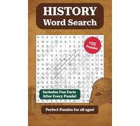 History Word Search: History Word Search Puzzle Book for Adults & Teens | Easy-to-Read Large Print | 55+ Puzzles About Civilizations, Time Periods, ... - Fun Gift for Holidays, Travel, or Free Time