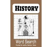 History Word Search Puzzle Book: Word Searches with Easy to Read Print about Unbelievable History Facts and More | 6x9 inches, 110 pages | 50+ Puzzles | Gift for Vacations, Holiday