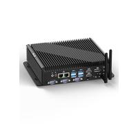 HISTTON Industriel PC Core i5-1235U, 16 Go DDR5 RAM 256 Go NVME SSD | Mini Ordinateur 2xHD+DP 4K Triple Affichage, WiFi5, BT4.2, PXE, Wake On LAN, Mini PC Win 11 Pro/Linux