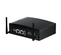 HISTTON Mini Ordinateur Windows 11 Pro, Mini PC de Bureau Core i5-8265U, DDR4 32Go de RAM 512Go SSD 1To HDD, Micro PC, Dual LAN, BT4.2, Mini PC Industriel avec 2 COM RS232, Dual HD, USB3.0, Petit PC