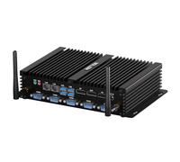 HISTTON Puissant Mini Ordinateur, Industriel PC sans Ventilateur, Intel Core-i7 8550U, DDR4 8Go RAM 512Go SSD, 2xLAN, 4xCOM RS232, 2xCOM RS232/485, HD, DP, EDP, LPT, BT4.2, WiFi, Windows 11 Pro