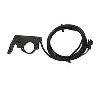 HISUEKIG Conception Compacte Contrôleur de Papillon de Pouce 12V-72V, Fonctionnement Gauche à Droite, Connecteur de 22 Mm de Poignée à 3 Broches pour Vélo électrique avec Câble de