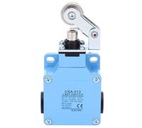 HISUEKIG Mini Interrupteur de Fin de Course, Niveau de Protection élevé, Acier + Plastique IP66, Bras Rotatif Réglable, AC : 250 V 6 A, DC : 220 V 0,3 A, CSA-012 pour Machines,