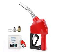 HISUEKIG Pistolet de Distribution Automatique Diesel, 3/4" et 1" Pompe à Diesel, Pistolet à Carburant de Voiture avec Arrêt Automatique, Pompe à Fioul D'aspiration D'huile