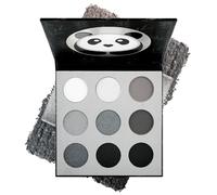 HISUNBEN Maquillage Enfant Jouet Filles, 9 Couleurs Kit de Coffret Maquillage Enfant, Palette D'ombres à Paupières Smoky Noir,Lavable Maquillage Enfant Jouet pour Fille,Sûr,Non Toxique (thème Panda)